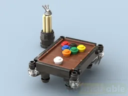 Minifig-scale Pool Table