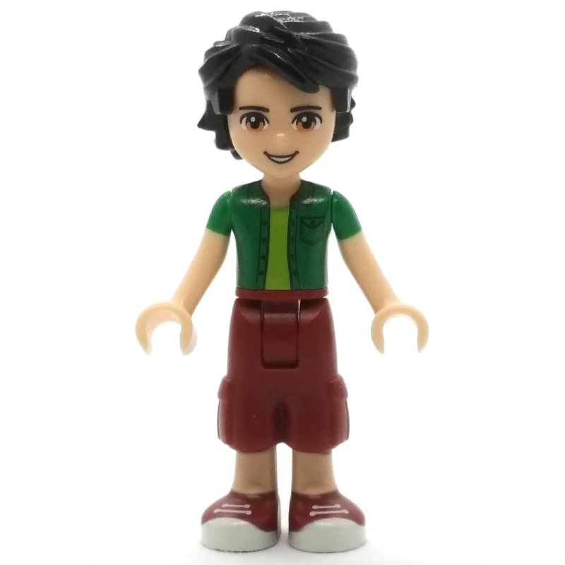 Lego Oliver - Green Jacket, Dark Red Trousers