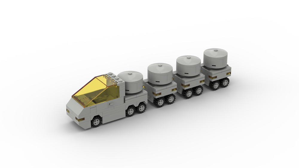 Lego PCS008 Tank Truck with Trailers