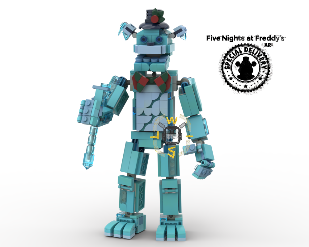 Lego Five Night's at Freddy's AR; Special Delivery: Freddy Frostbear