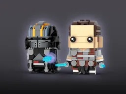 Galen Marek & Lord Starkiller Brickheadz LEGO MOC - The Force Unleashed