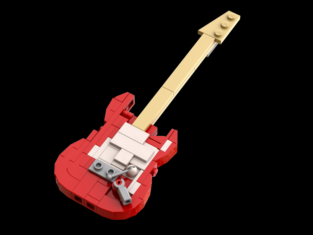 Lego Fender Stratocaster