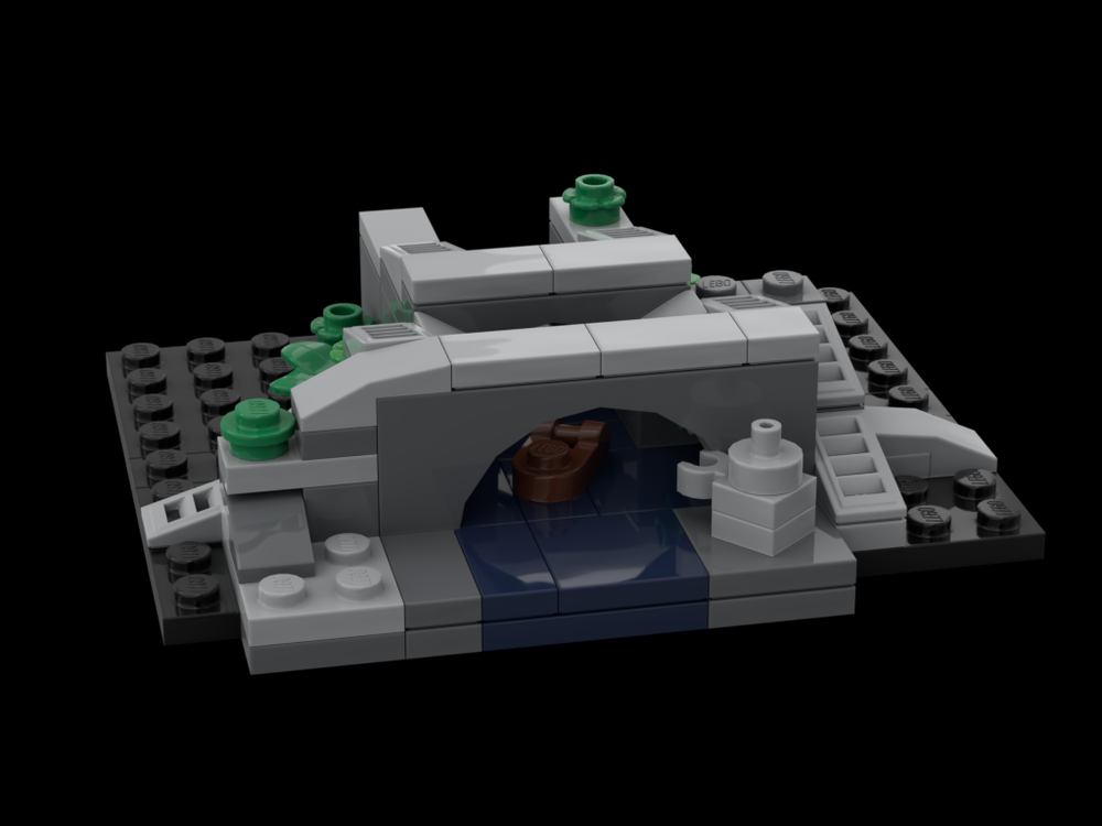 Lego Binnendieze - (inner city canals) 's-Hertogenbosch