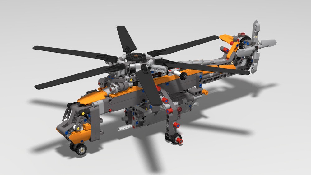 Lego 42113 D Model - Erickson S-64 Aircrane (Manual)