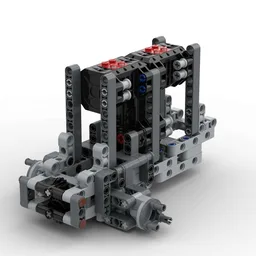Double Buggy Motor Driven Single Rear Axle