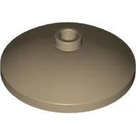 Dish 3 x 3 Inverted [Radar] / Dark Tan