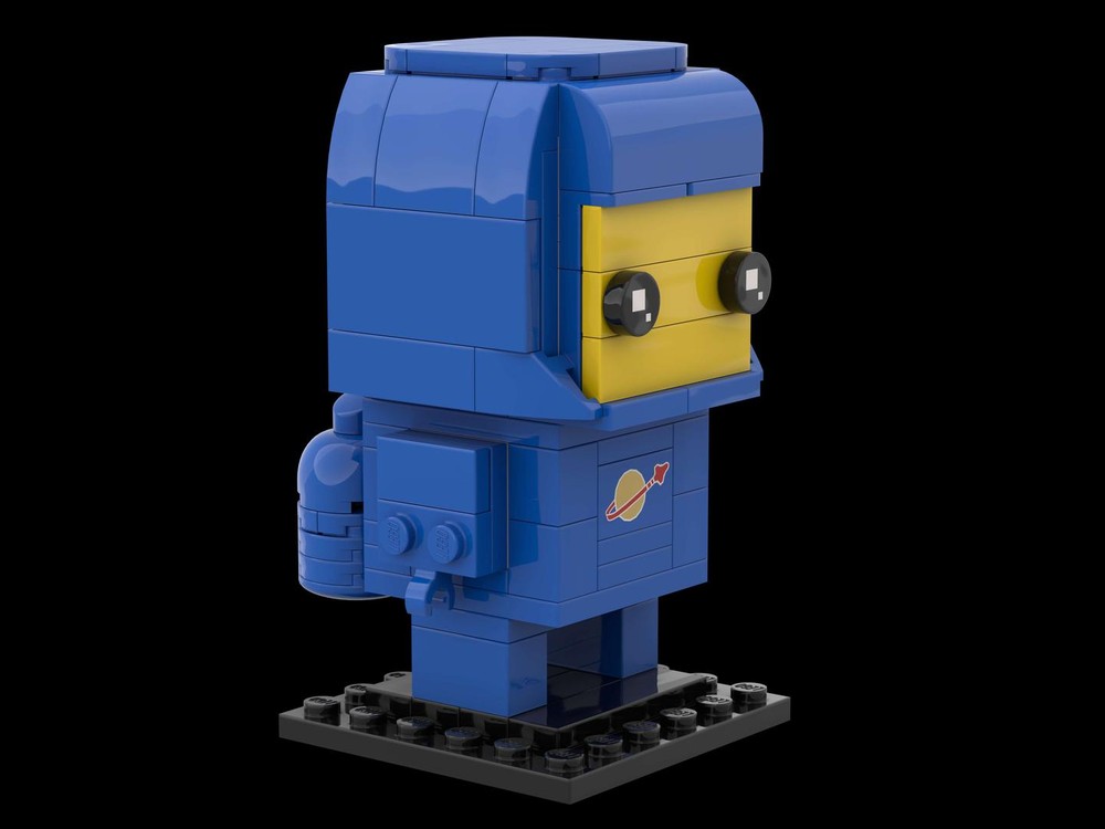 Lego Spaceman Blue (Based on original Lego space theme)