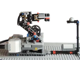 Mini Alpha: A 2 DOF Robot arm made with EV3