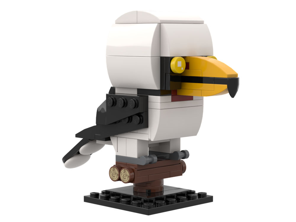 Lego Eastern Yellow Billed Hornbill: Birdheadz