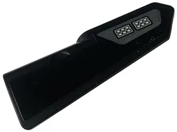 Technic, Panel Fairing #21 Very Small Smooth, Side B with LED Lights on Dark Bluish Gray Background Pattern (Sticker) - Set 42126