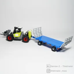 Bale trailer
