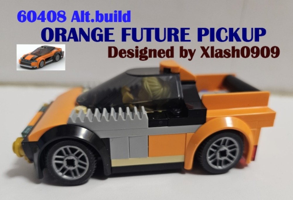 Lego 60408 Orange Future Pickup