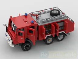 Fire engine STEYR 680 M3 of the Gmuend (AUSTRIA) fire department in 1:17 scale