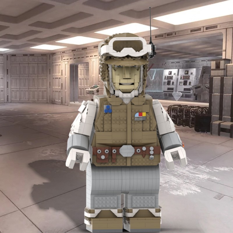Lego Hoth Rebel Mega Figure