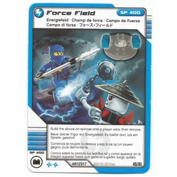 Trading Card, Ninjago Deck #1: 45 - Force Field - International Version / [No Color/Any Color]