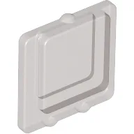 Glass for Window 1 x 2 x 2 Plane / Trans-Brown