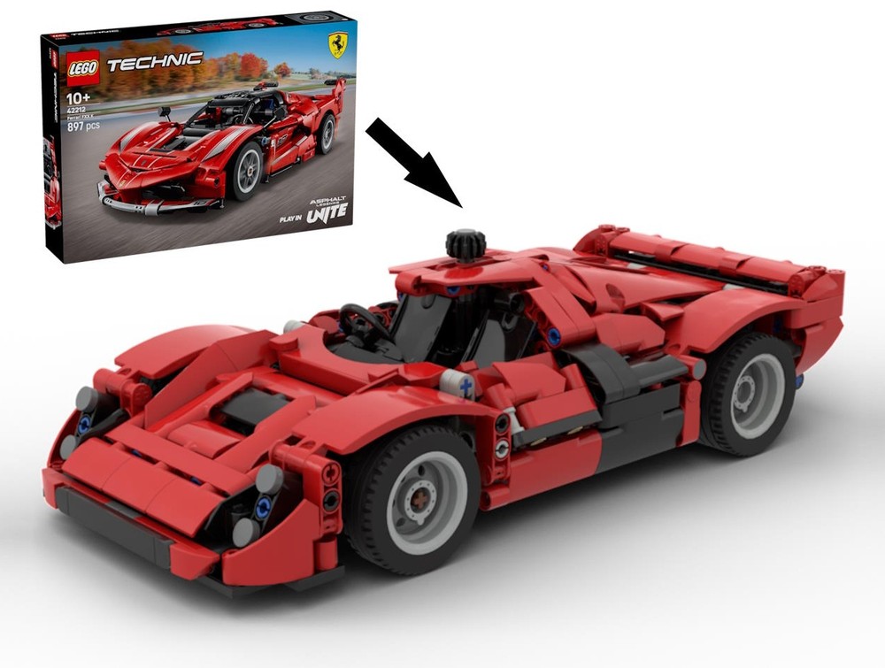 Lego 42212 Ferrar i 330 P4