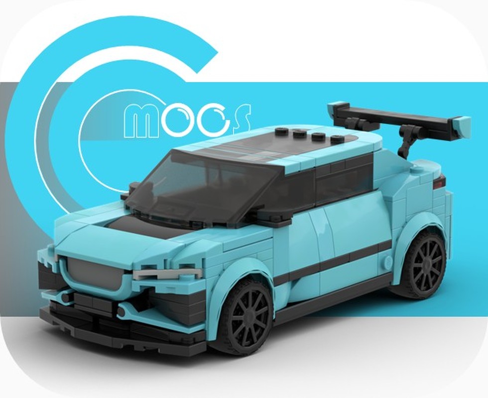Lego Jaguar I-PACE eTROPHY modification