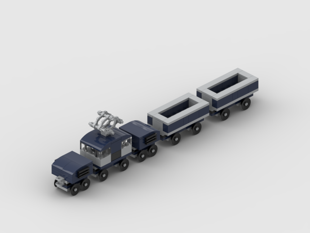 Lego Crocodile Locomotive Train for wooden track