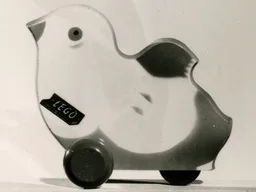 Wooden Pull-Along - Duckling (Series 16) {Ælling}