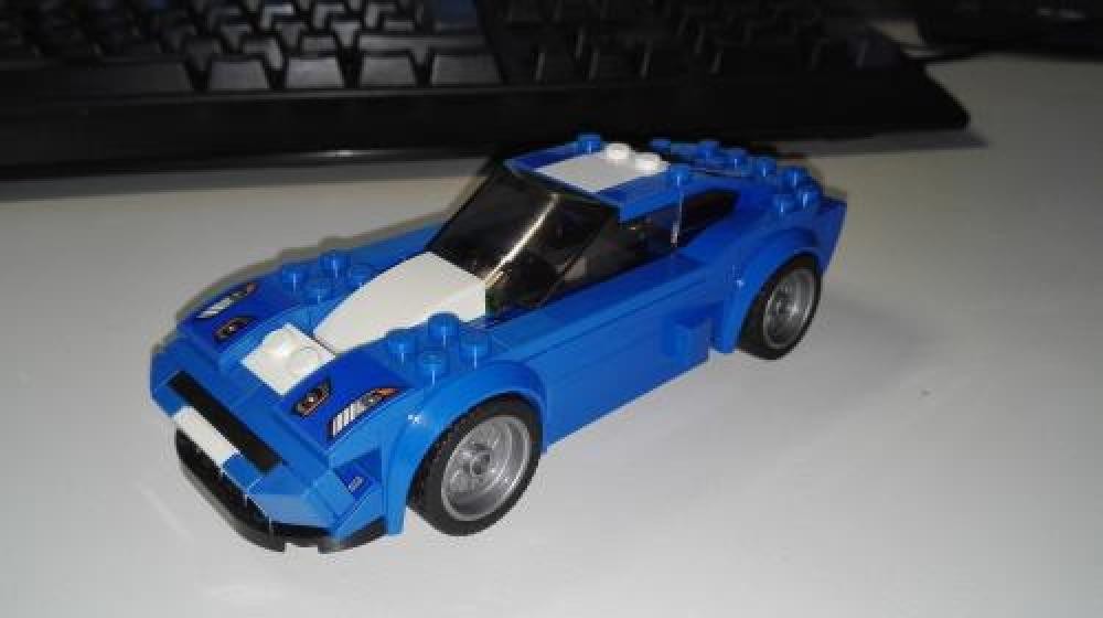 Lego Speed Champions 75871 Ford Mustang GT - Ford GT rebrick