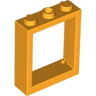 Window Frame 1 x 3 x 3 / Bright Light Orange