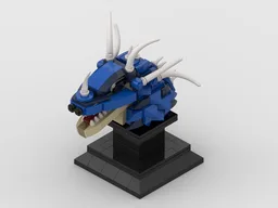 Blue Dragon Head