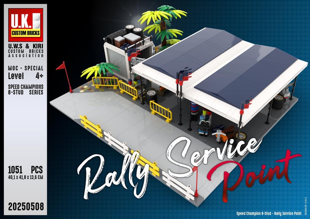 Lego Rally Service Point
