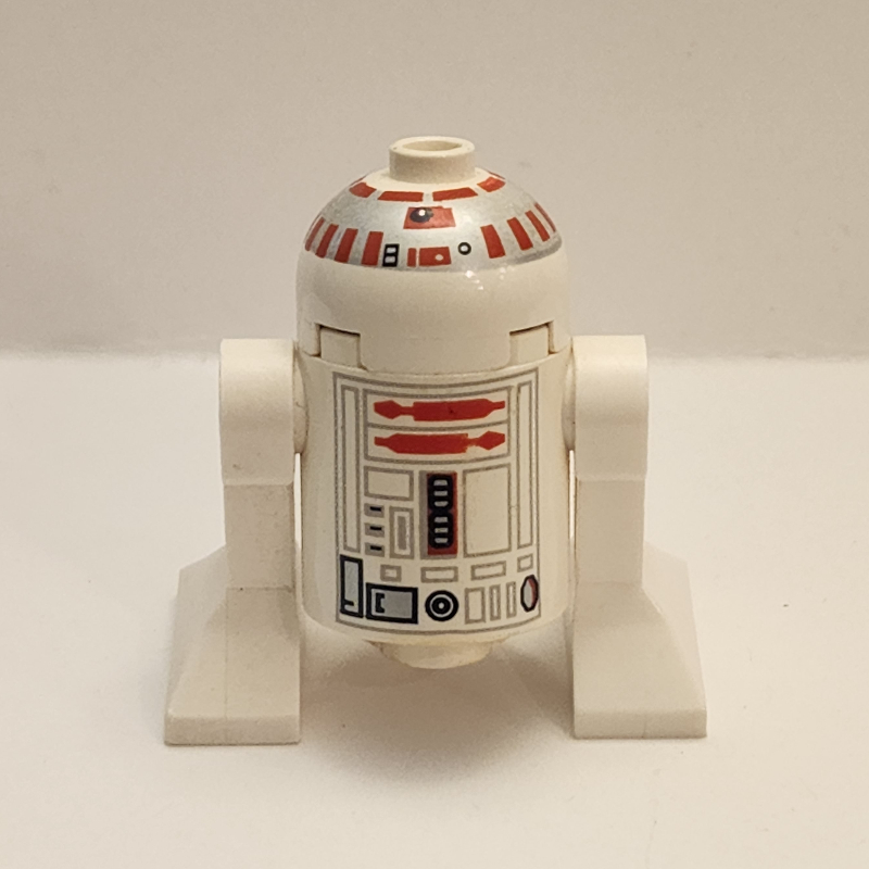 Lego Astromech Droid, R5-D4, Short Stripes, 30361a Body