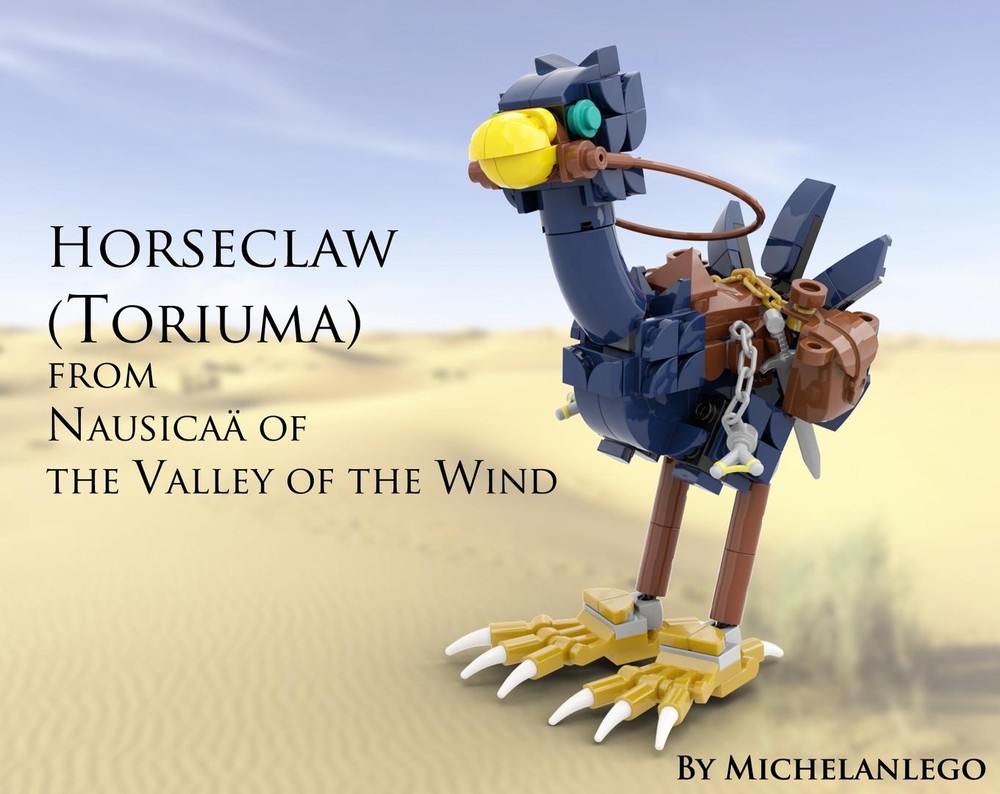 Lego Horseclaw from Nausicaä of the Valley of the Wind