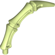Lego Insect Body Part, Leg / Tail / Tentacle / Claw / Yellowish Green