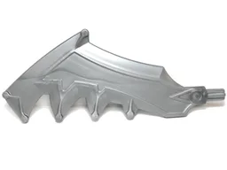 Large Figure Weapon Axe, Sword with Jagged Blade