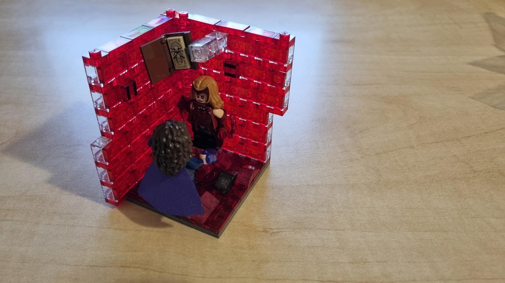 Lego Wandavision final battle habitat