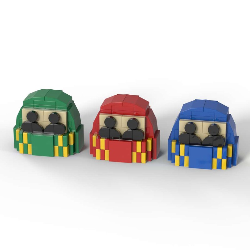 Lego Small Daruma Doll