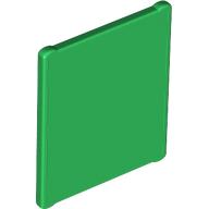 Lego Glass For Frame 1 x 3 x 3 / Green