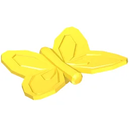 Belville / Scala, Insect, Butterfly / Yellow