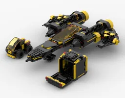 Blacktron spaceship A