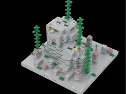 Minifigure-Scale Ocean Ruin