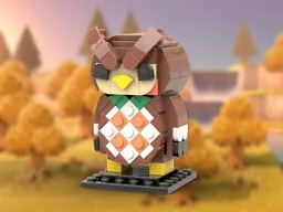 Blathers Brickheadz (From Animal Crossing)