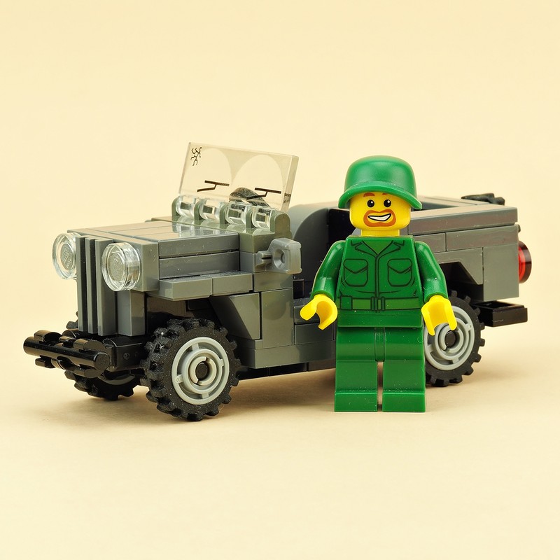 Lego Army Jeep