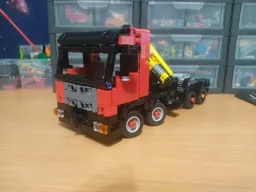 Mini crane truck