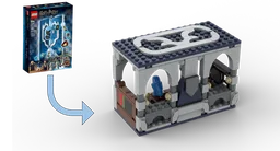 Lego 76411 Alternative "Ravenclaw's bedroom"