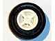 Lego Wheel 8mm D. x 6mm with Black Tire 14mm D. x 4mm Smooth Small Single with Number Embossed on Side (4624 / 59895)