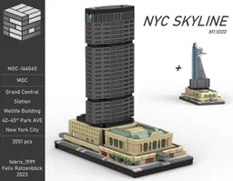 Grand Central Station | Metlife Building | 42-45st park AVE | New York City