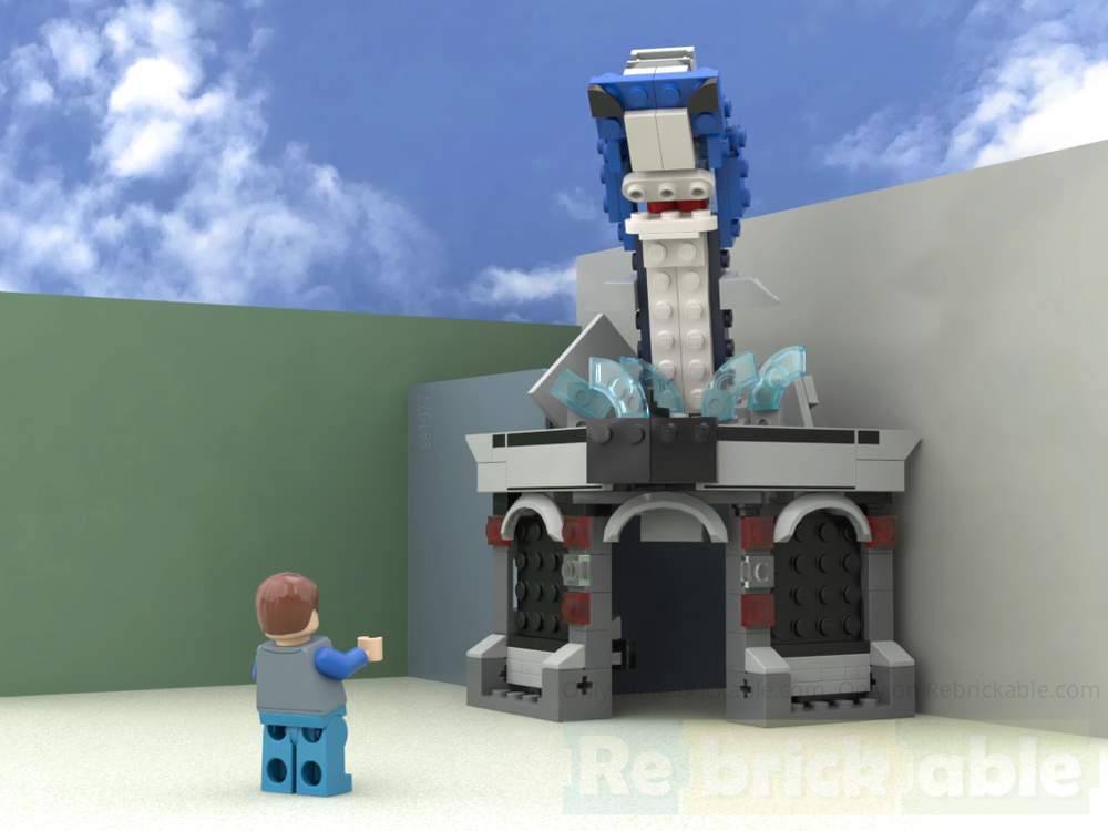 Lego 77256 The shark still looks fake!