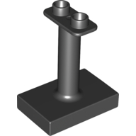 Lego Duplo Support 2 x 3 x 3 with 2 Top Studs / Black