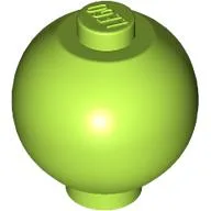 Brick Round 2 x 2 Sphere with Stud [Plain] / Lime