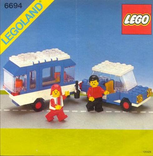 Lego Car with Camper