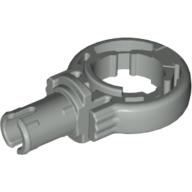 Lego Technic Pin with Friction with Click Rotation Ring / Light Gray