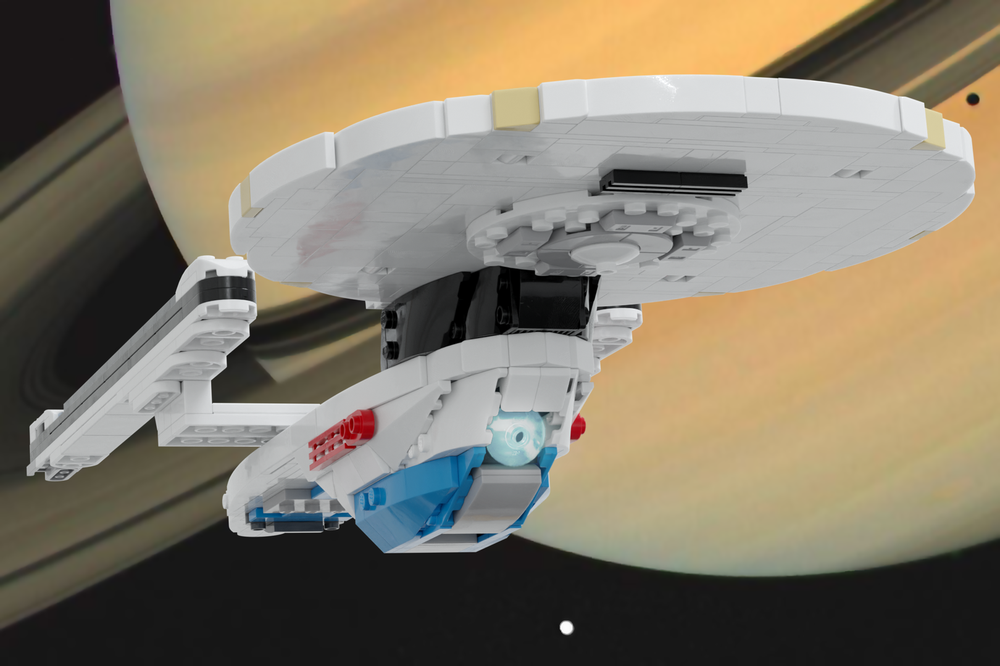 Lego Excelsior class (2-in-1, Ent-D Scale)